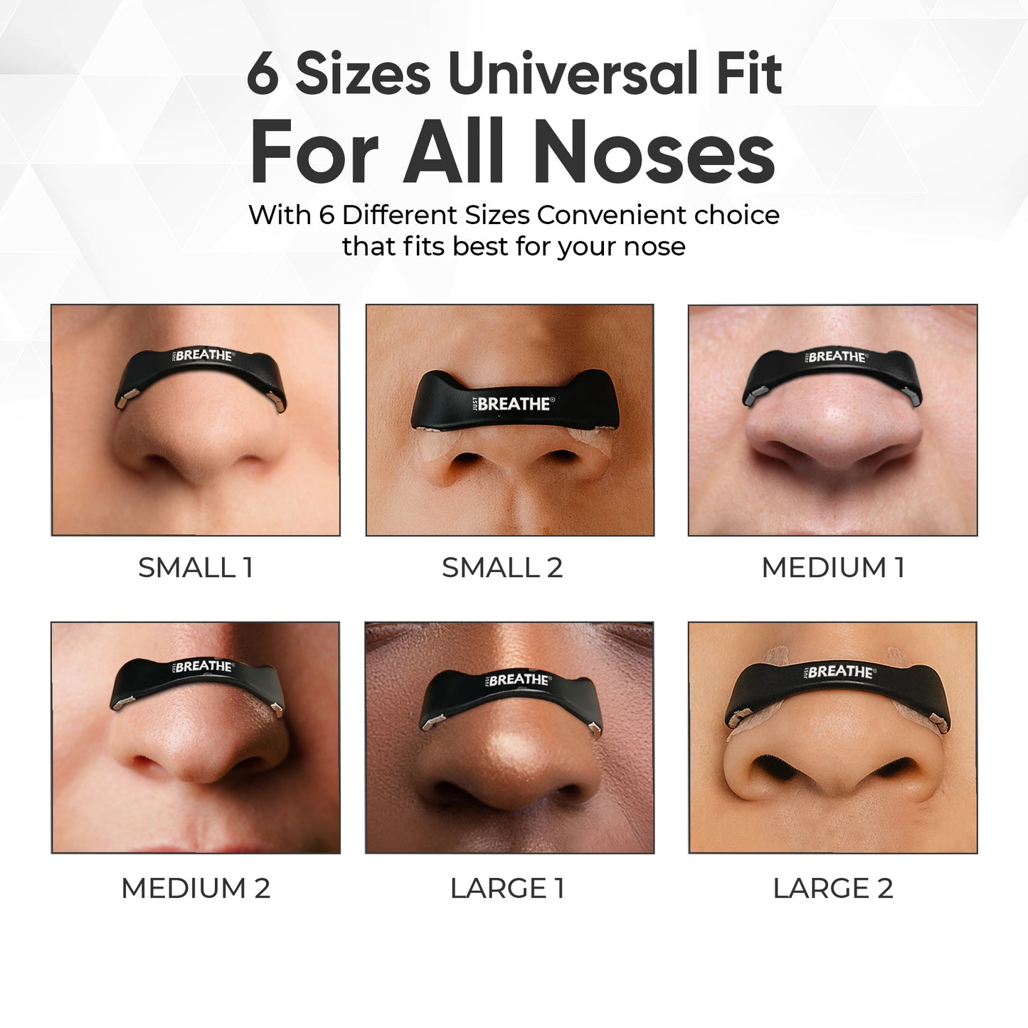 JUST BREATHE™ Magnetic Nasal Strip