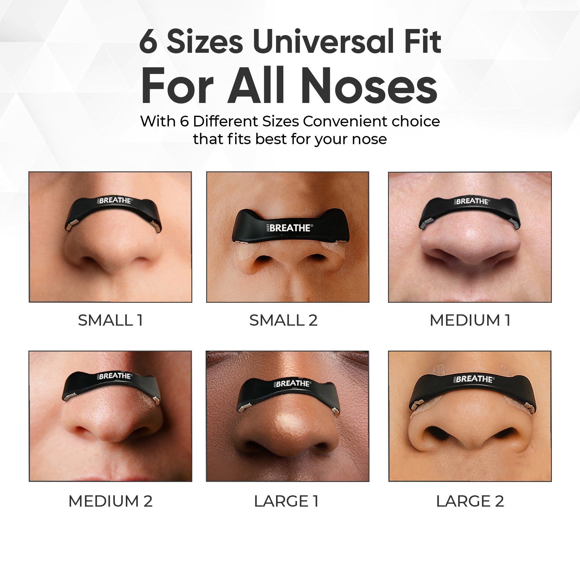JUST BREATHE™ Magnetic Nasal Strip